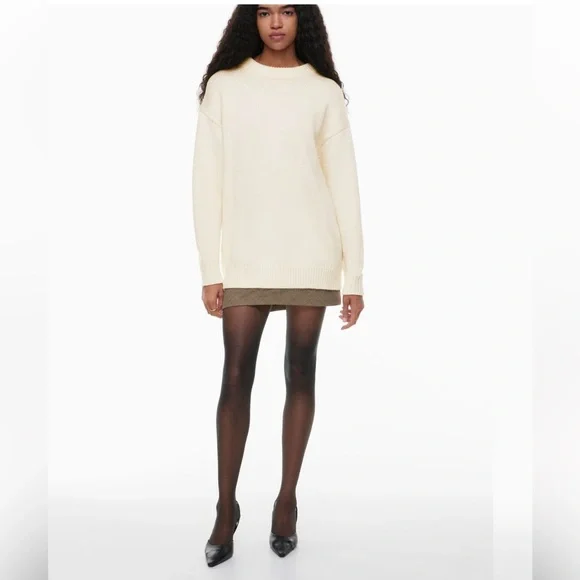 Aritzia Wilfred Rosemary Crewneck merino wool super soft sweater - Picture 4 of 17